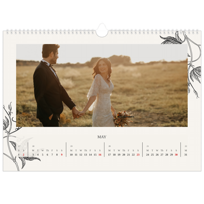 A3 Photo Calendar — Ink & ivy [May]