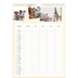 A4 Family Planner — Modern Planner - Family of 5 [March]