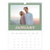 A4 Photo Calendar — Retro frames [January]
