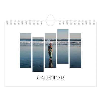A5 Landscape Photo Calendar — Travel mosaics [cover]