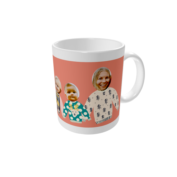 Personalised mugs — Ugly Christmas jumpers