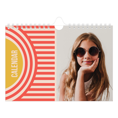 A5 Landscape Photo Calendar — Bright and beautiful [cover]