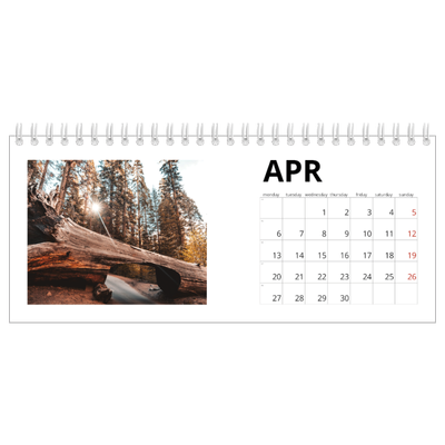 Desk calendars — Big date [April]