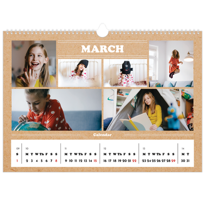 A3 Photo Calendar — This year’s editorial [March]