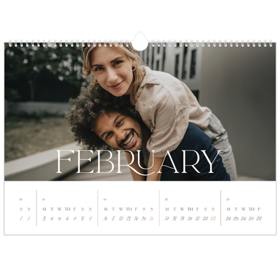 A3 Photo Calendar — Larger than life [February]