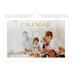A5 Landscape Photo Calendar — Big gold text [cover]