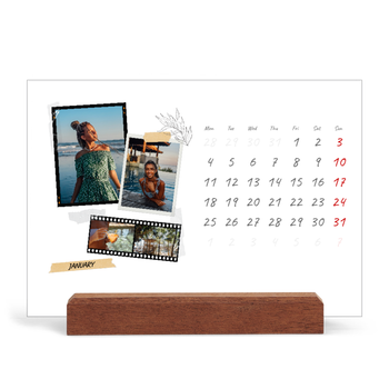 Easel Desk Calendar Landscape — Scrapbook flair