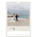 A4 Photo Calendar — Initials in bloom [January]