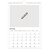 A4 Photo Calendar — Design your own product [January]