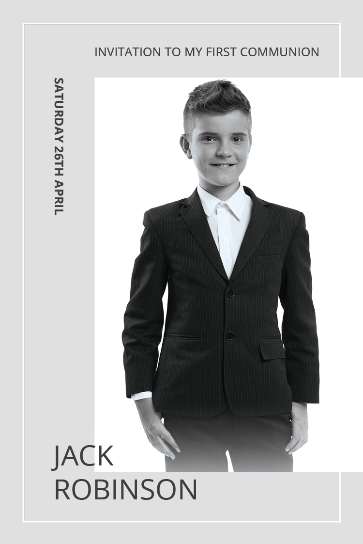 Invitations — Smart grey