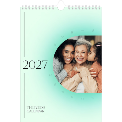 A3 photo calendars — Astrology gradients [cover]