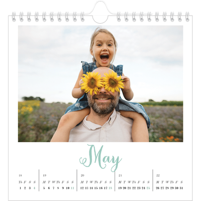 Square calendars  — Hello world [cover]