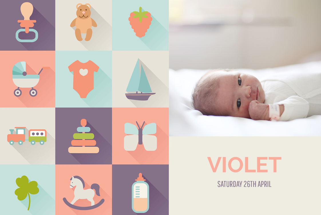 Invitations — Baby icons