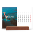Easel Desk Calendar Landscape  — Endless escape [February]