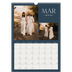 A3 photo calendars — Slate and serifs [March]