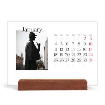 Easel Desk Calendar Landscape — My travelogue