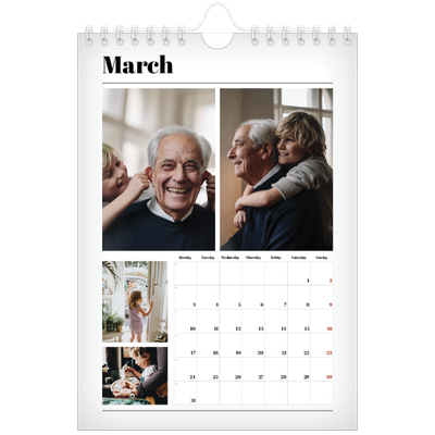 A5 Photo Calendar — Hot off the press [March]