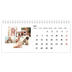 Desk calendars — Collage shapes [April]