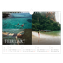 A4 Landscape Photo Calendar — Simple serif [February]