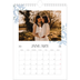 A4 Photo Calendar — Elegant floral [January]