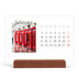Easel Desk Calendar Landscape  — My travelogue [February]