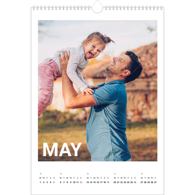 A3 photo calendars — Big month [cover]