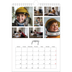 A4 Photo Calendar — Photo arrangements [January]