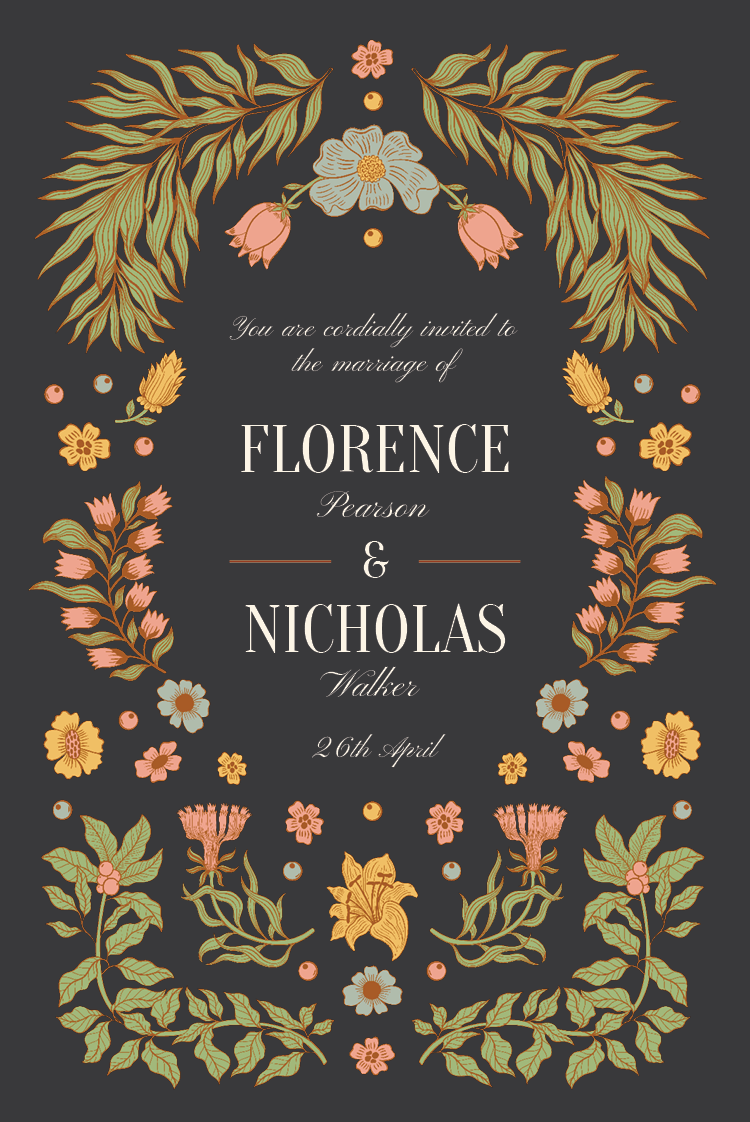 Invitations — Vine and bloom