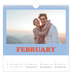 Square calendars  — Retro frames [February]