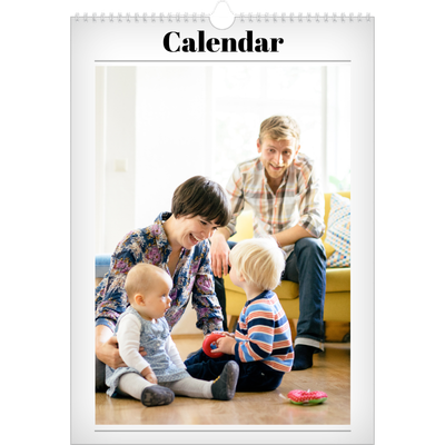 A3 photo calendars — Hot off the press [cover]