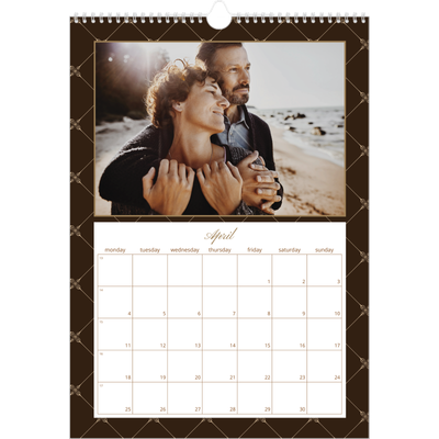 A3 photo calendars — Vintage monochrome [April]