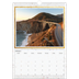 A3 photo calendars — Gold frame marble [February]