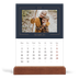 Easel Desk Calendar Portrait  — Prussian blue [March]