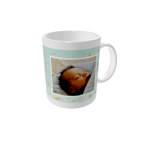 Personalised mugs — Stars, moon and magic