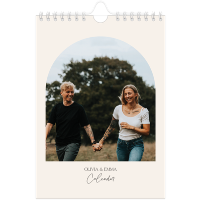 A5 Photo Calendar — Arch memories [cover]