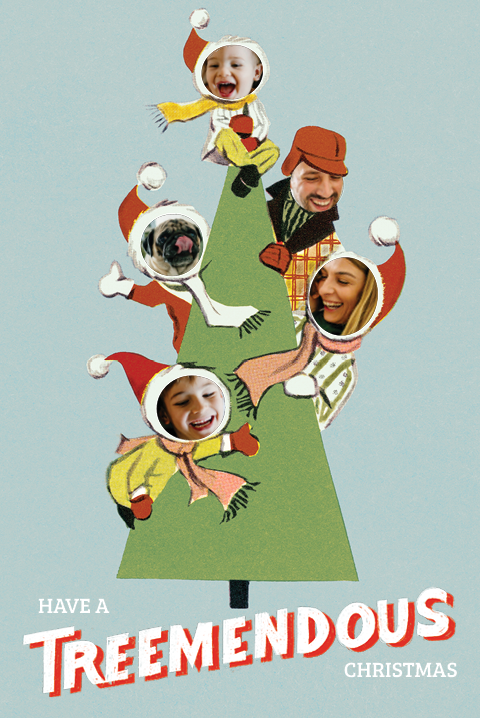 Cards — A tree-mendous Christmas