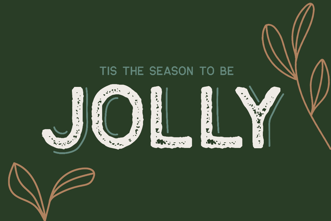 Cards — Botanical jolly