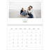 A4 Double Photo Calendar — Mixed typography [April]