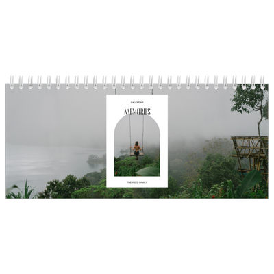 Desk calendars — The open arch [cover]