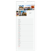 Slim Calendar  — City break [February]
