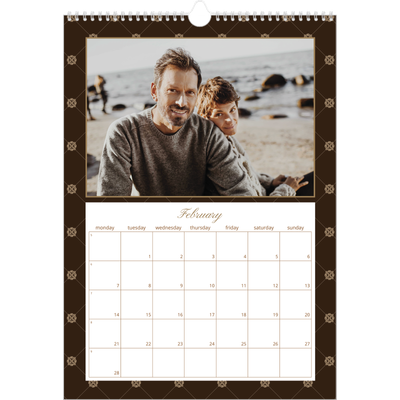A3 photo calendars — Vintage monochrome [February]