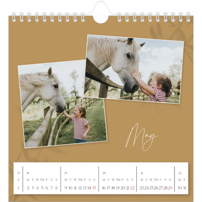 Square calendars  — Down to earth [cover]