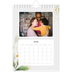 A5 Photo Calendar — Floral splash [April]