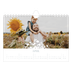 A5 Landscape Photo Calendar — Flower motif [April]