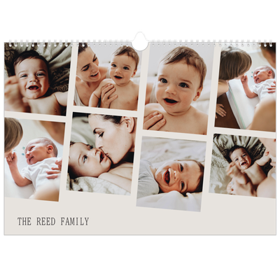 A3 Photo Calendar — Memories in motion [cover]