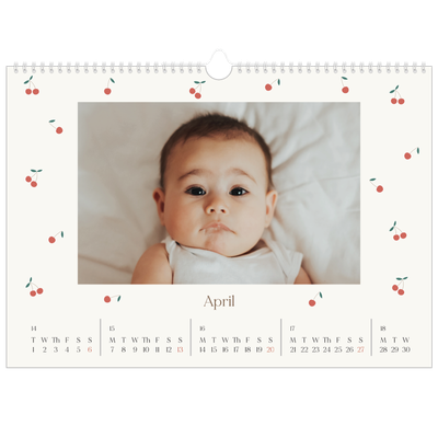 A3 Photo Calendar — Cherry bliss [April]