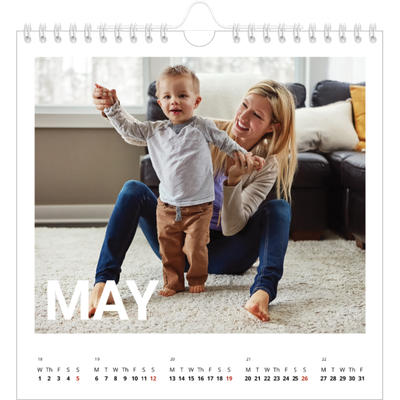 Square calendars  — Big month [cover]