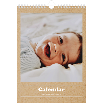 A4 Photo Calendar — This year’s editorial [cover]