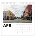 Square calendars  — Big date [April]