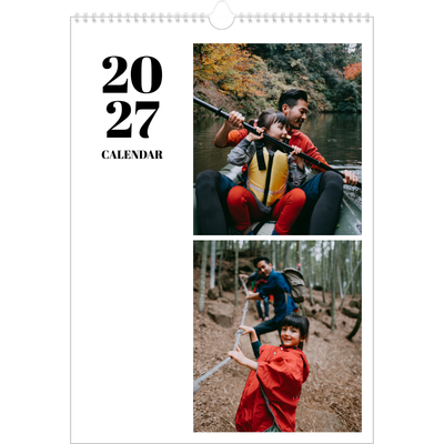 A3 photo calendars — Serif and moments [cover]